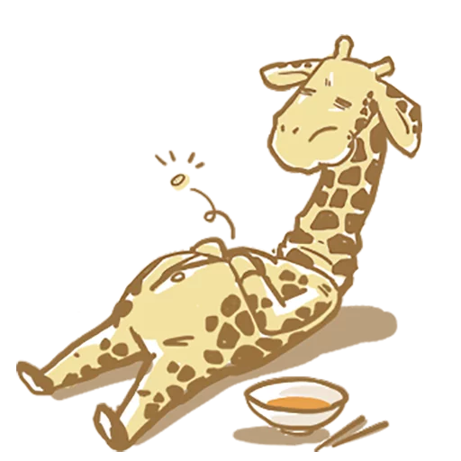 😋 Стикер «Mr.Giraffe» для Telegram
