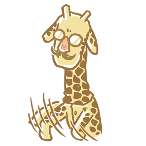 😂 Стикер «Mr.Giraffe» для Telegram