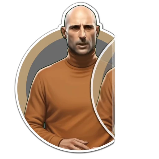🖕 Стикер «Mr Green» для Telegram