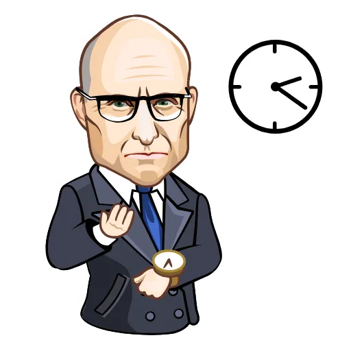 ⏱ Стикер «Mr Green» для Telegram