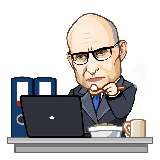 🍽 Стикер «Mr Green» для Telegram