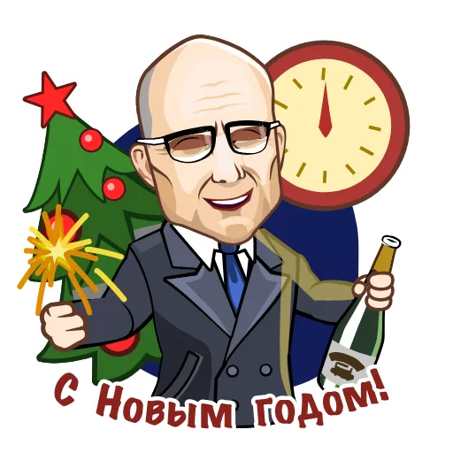 🎄 Стикер «Mr Green» для Telegram