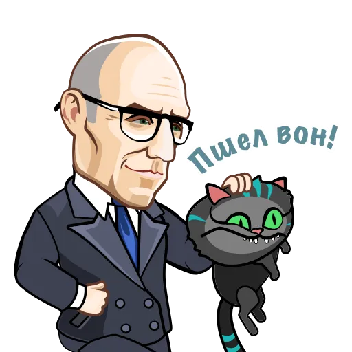 😾 Стикер «Mr Green» для Telegram