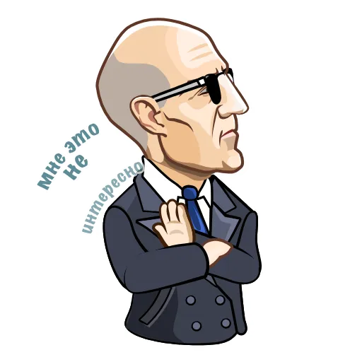 🙅‍♂️ Стикер «Mr Green» для Telegram