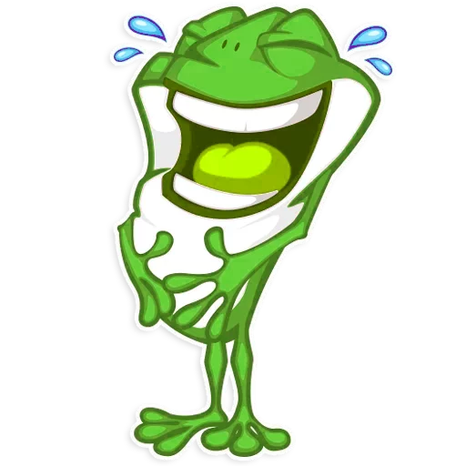 😂 Стикер «Mr. Green Frogo» для Telegram