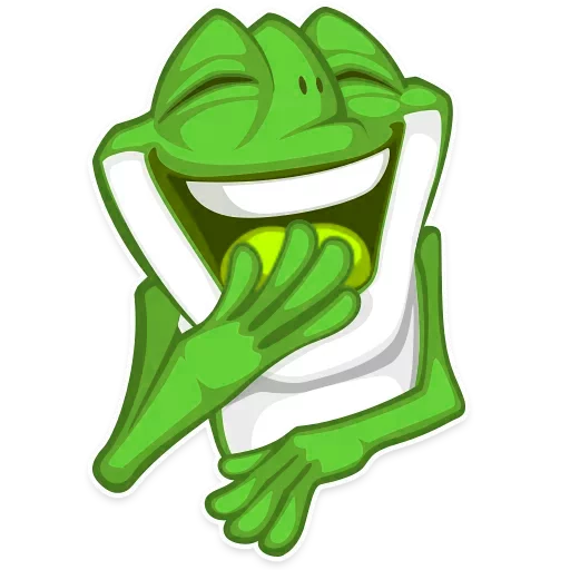 😄 Стикер «Mr. Green Frogo» для Telegram