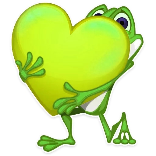 ❤ Стикер «Mr. Green Frogo» для Telegram