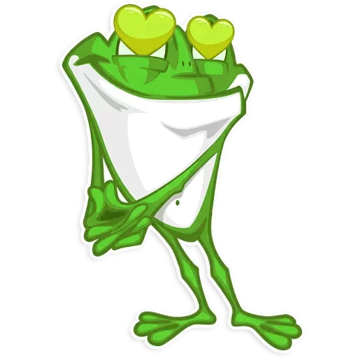 😍 Стикер «Mr. Green Frogo» для Telegram