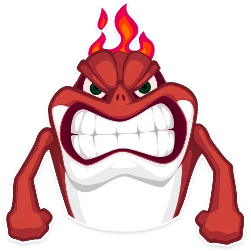 😡 Стикер «Mr. Green Frogo» для Telegram