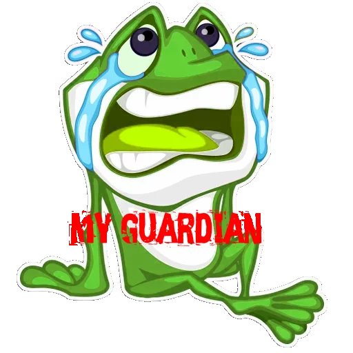 😭 Стикер «Mr. Green Frogo» для Telegram