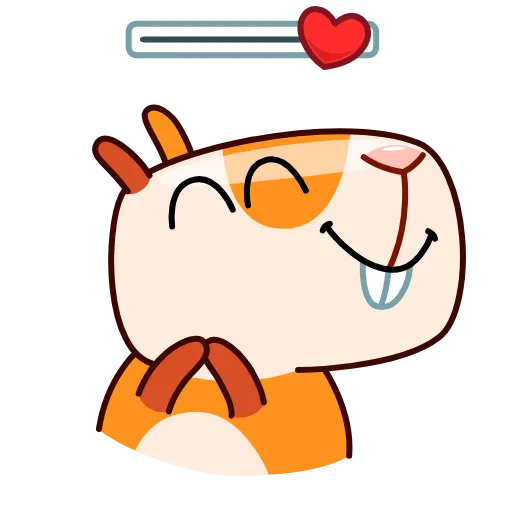 🥰 Стикер «Мистер Морской свин» для Telegram