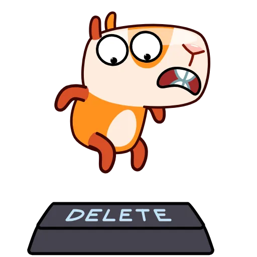 ❌ Стикер «Мистер Морской свин» для Telegram