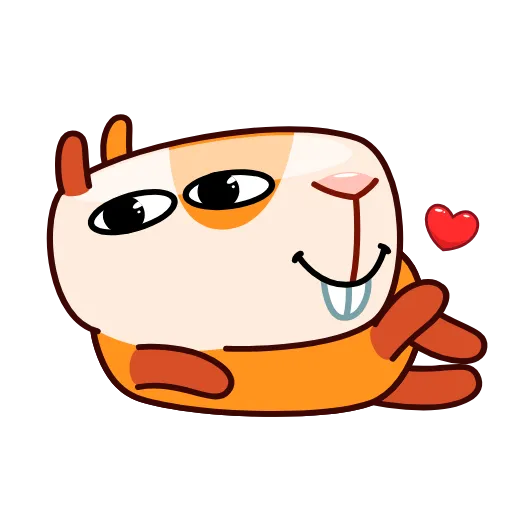 😘 Стикер «Мистер Морской свин» для Telegram