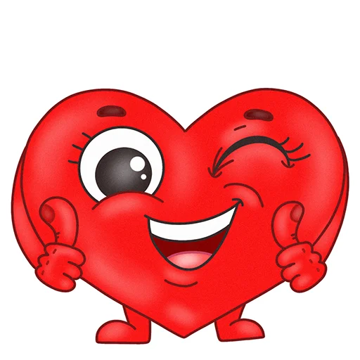 😉 Стикер «Mr. Heartman» для Telegram