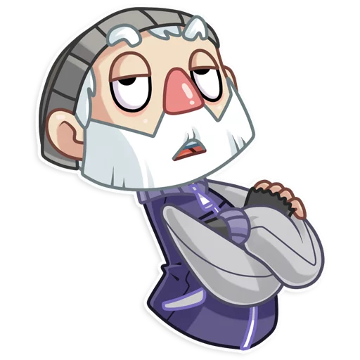 😒 Стикер «Mr. Hobo» для Telegram