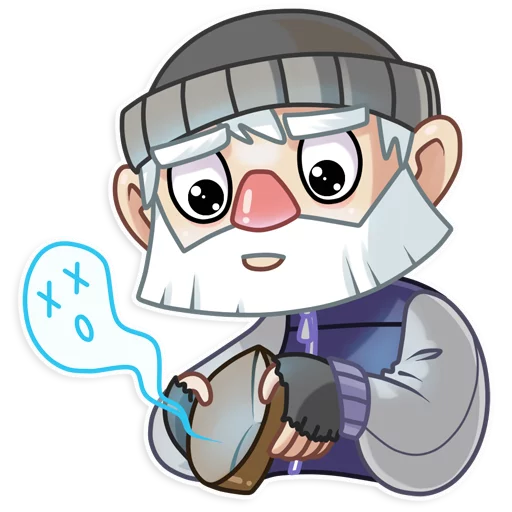 💸 Стикер «Mr. Hobo» для Telegram