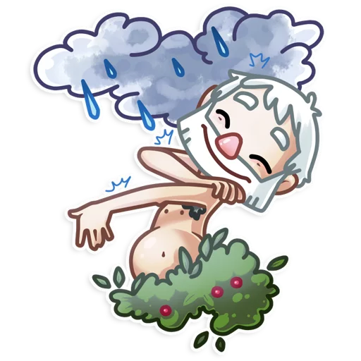 🚿 Стикер «Mr. Hobo» для Telegram