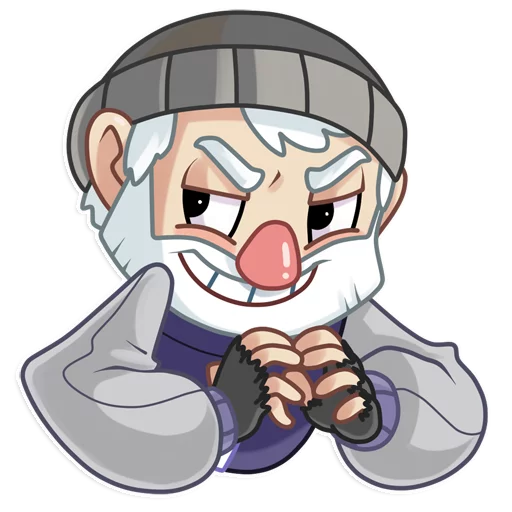😏 Стикер «Mr. Hobo» для Telegram