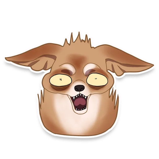 😨 Стикер «chihuahua» для Telegram