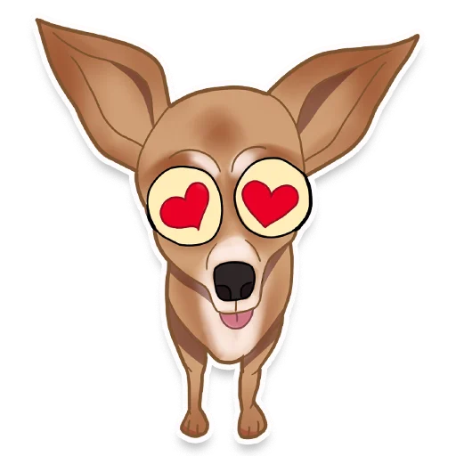 😍 Стикер «chihuahua» для Telegram