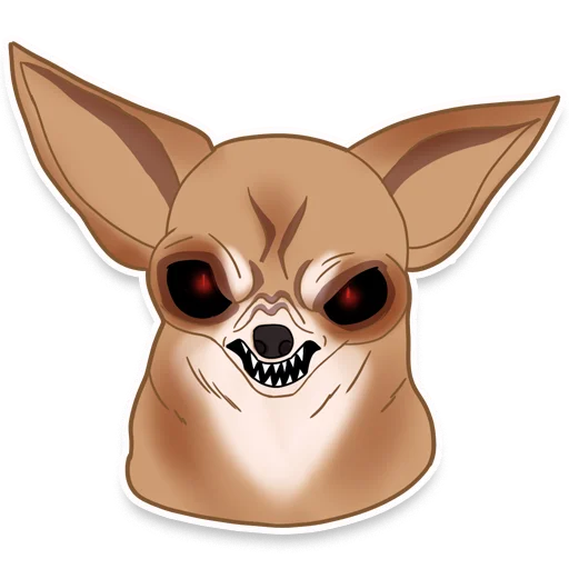 😡 Стикер «chihuahua» для Telegram