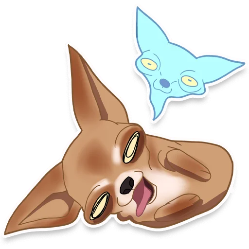 🤢 Стикер «chihuahua» для Telegram
