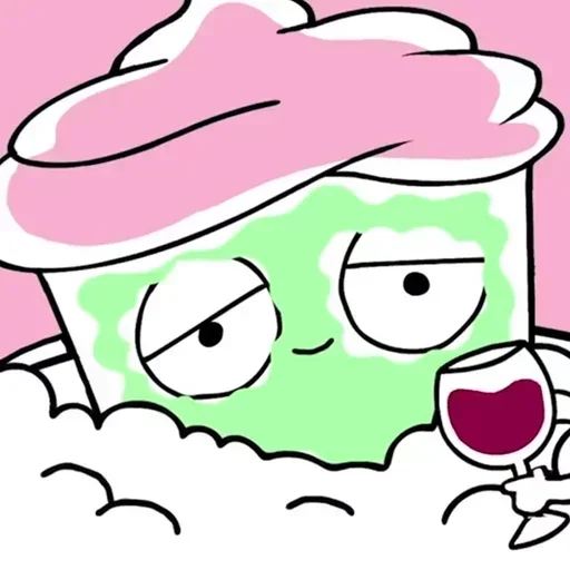 😜 Стикер «Mr Icecream» для Telegram