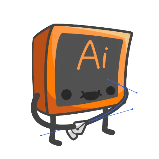😄 Стикер «Mr Illustrator» для Telegram