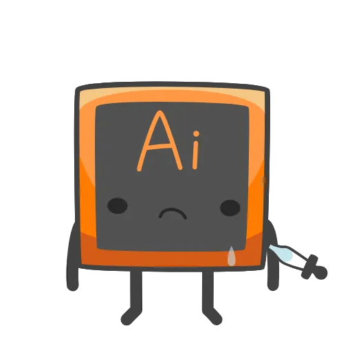 😢 Стикер «Mr Illustrator» для Telegram