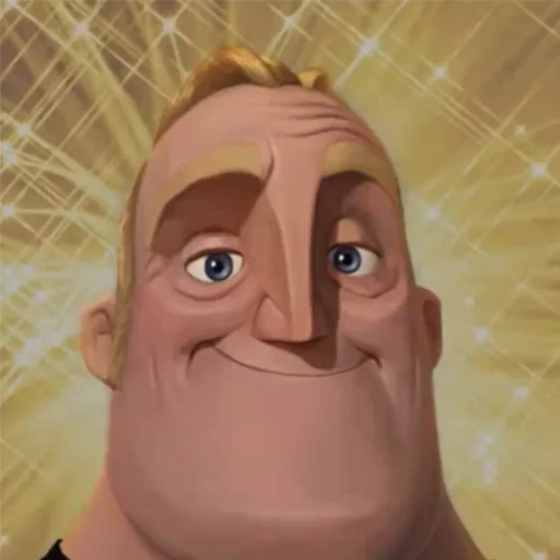 😎 Стикер «Mr. Incredible goes...» для Telegram