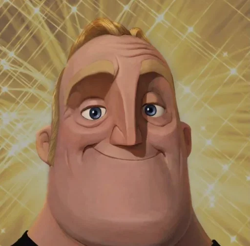 😄 Стикер «Mr Incredible» для Telegram