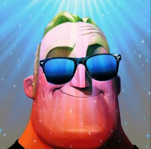 😎 Стикер «Mr Incredible» для Telegram