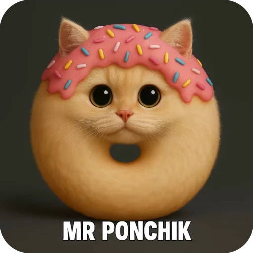 🍩 Стикер «MR KOT» для Telegram