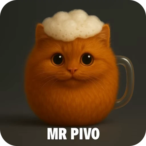 🍻 Стикер «MR KOT» для Telegram