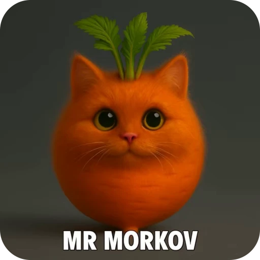 🥕 Стикер «MR KOT» для Telegram