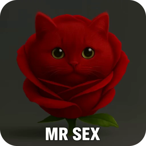 🌹 Стикер «MR KOT» для Telegram