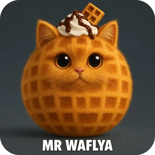 🧇 Стикер «MR KOT» для Telegram