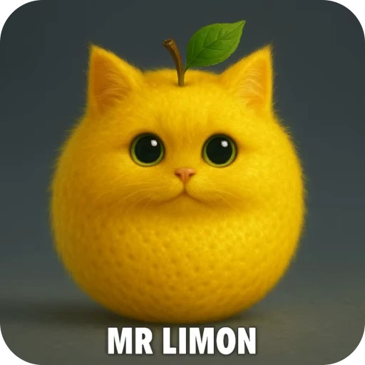 🍋 Стикер «MR KOT» для Telegram