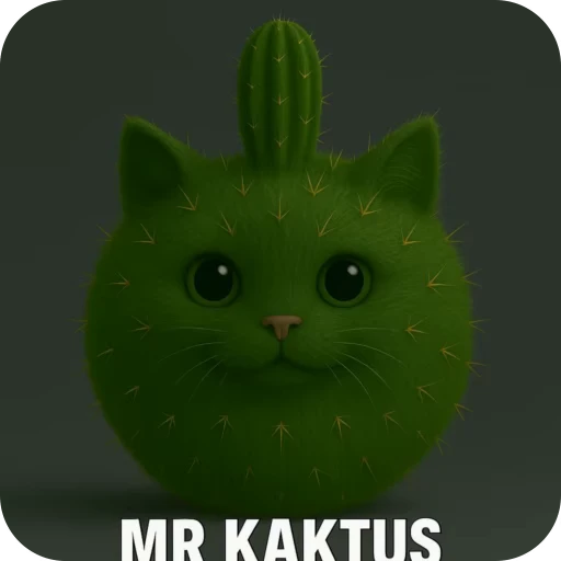 🌵 Стикер «MR KOT» для Telegram