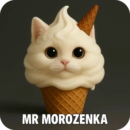 🍦 Стикер «MR KOT» для Telegram