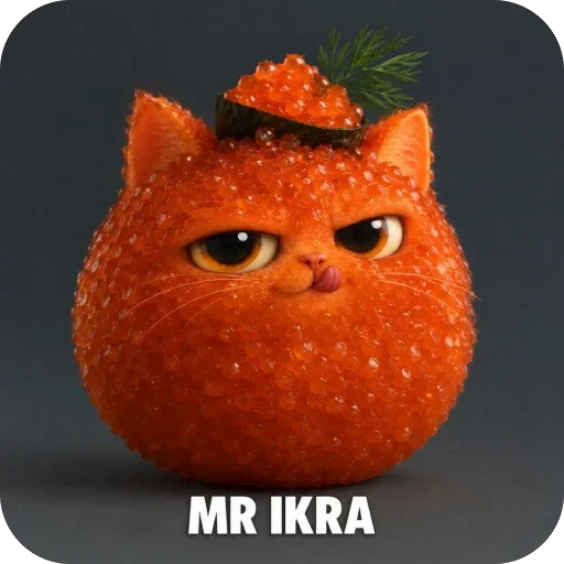 🌿 Стикер «MR KOT» для Telegram