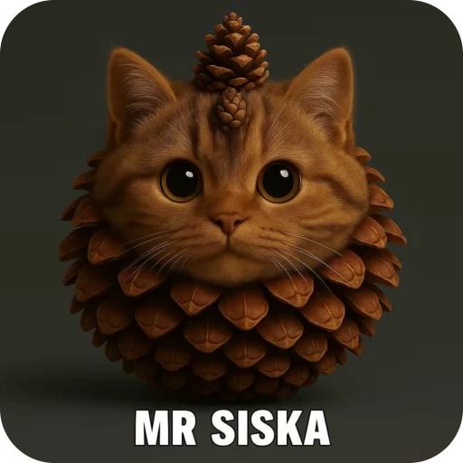 🌲 Стикер «MR KOT» для Telegram