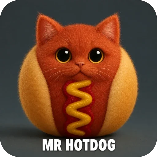 🌭 Стикер «MR KOT» для Telegram