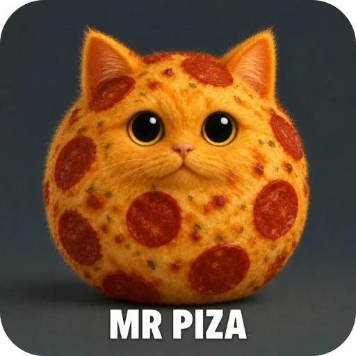 🍕 Стикер «MR KOT» для Telegram