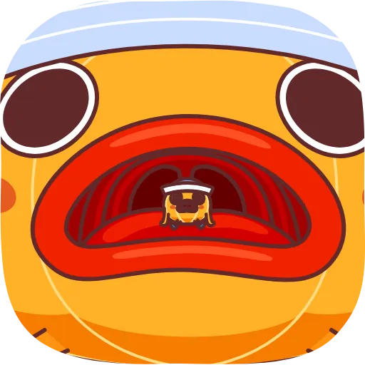 😦 Стикер «Mandarin» для Telegram