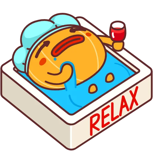 😶‍🌫️ Стикер «Mandarin» для Telegram