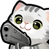 Стикер 27 💘 love cats - тяночки и котики