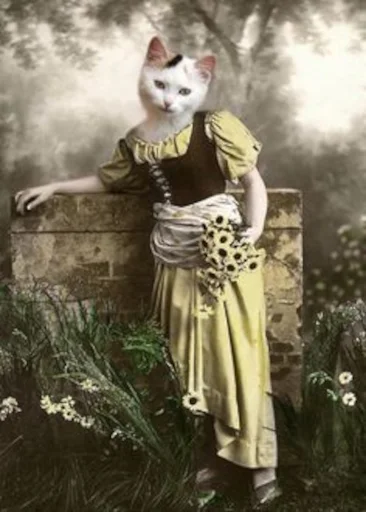 🐈 Стикер «Mr Mrs Miss Queen King» для Telegram