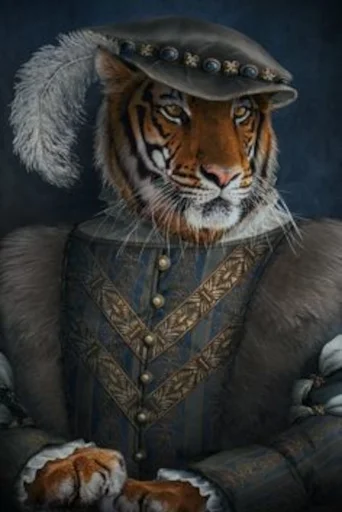 🐅 Стикер «Mr Mrs Miss Queen King» для Telegram