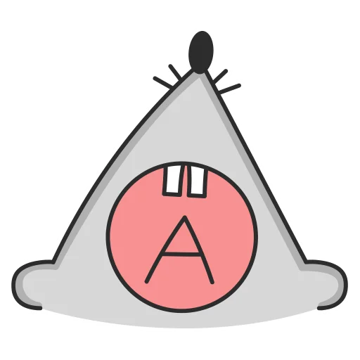 🌚 Стикер «Мистер Мышь» для Telegram
